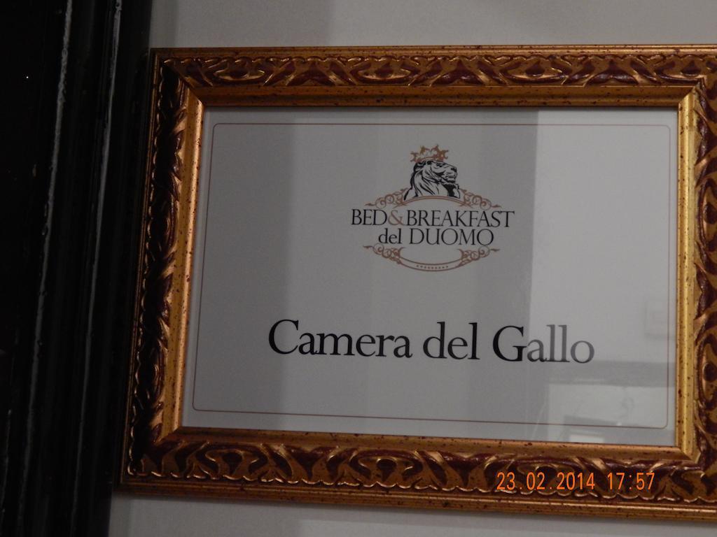 B&B Del Duomo Messina Eksteriør bilde